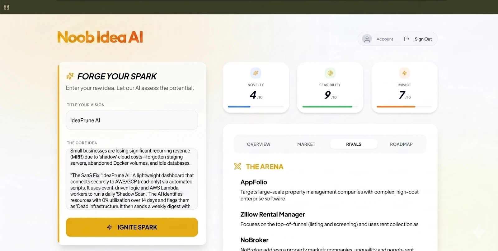 Idea  AI screenshot 1