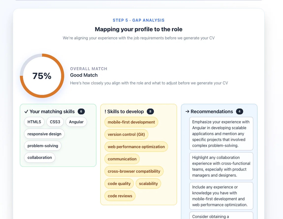 Apply Right - Screenshot 3 showing product features and functionality