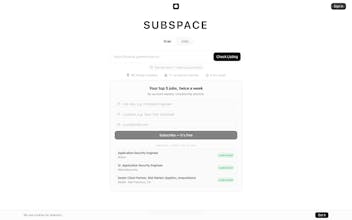 Subspace gallery image