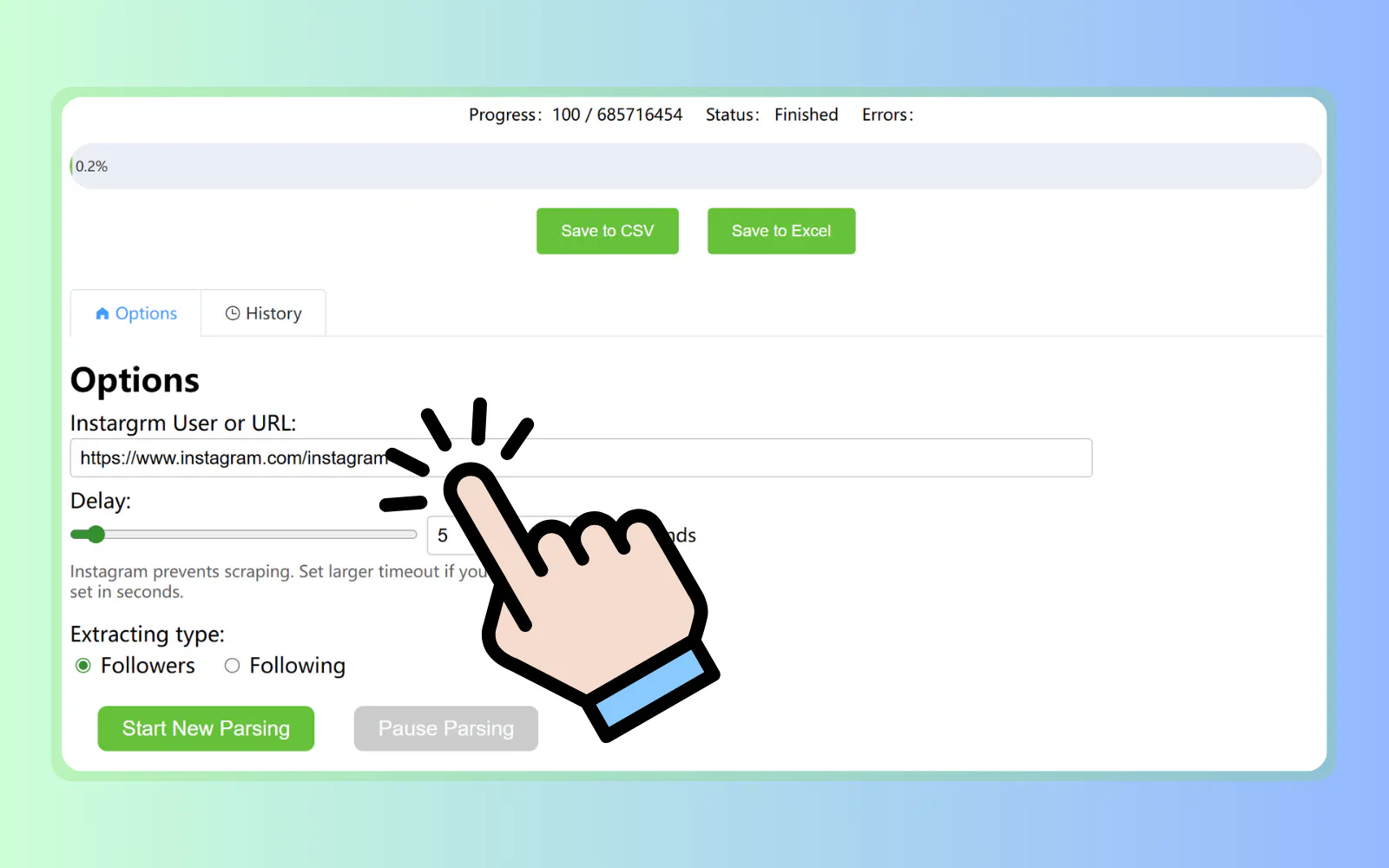 IG Follower Export Tool -InExporter gallery image