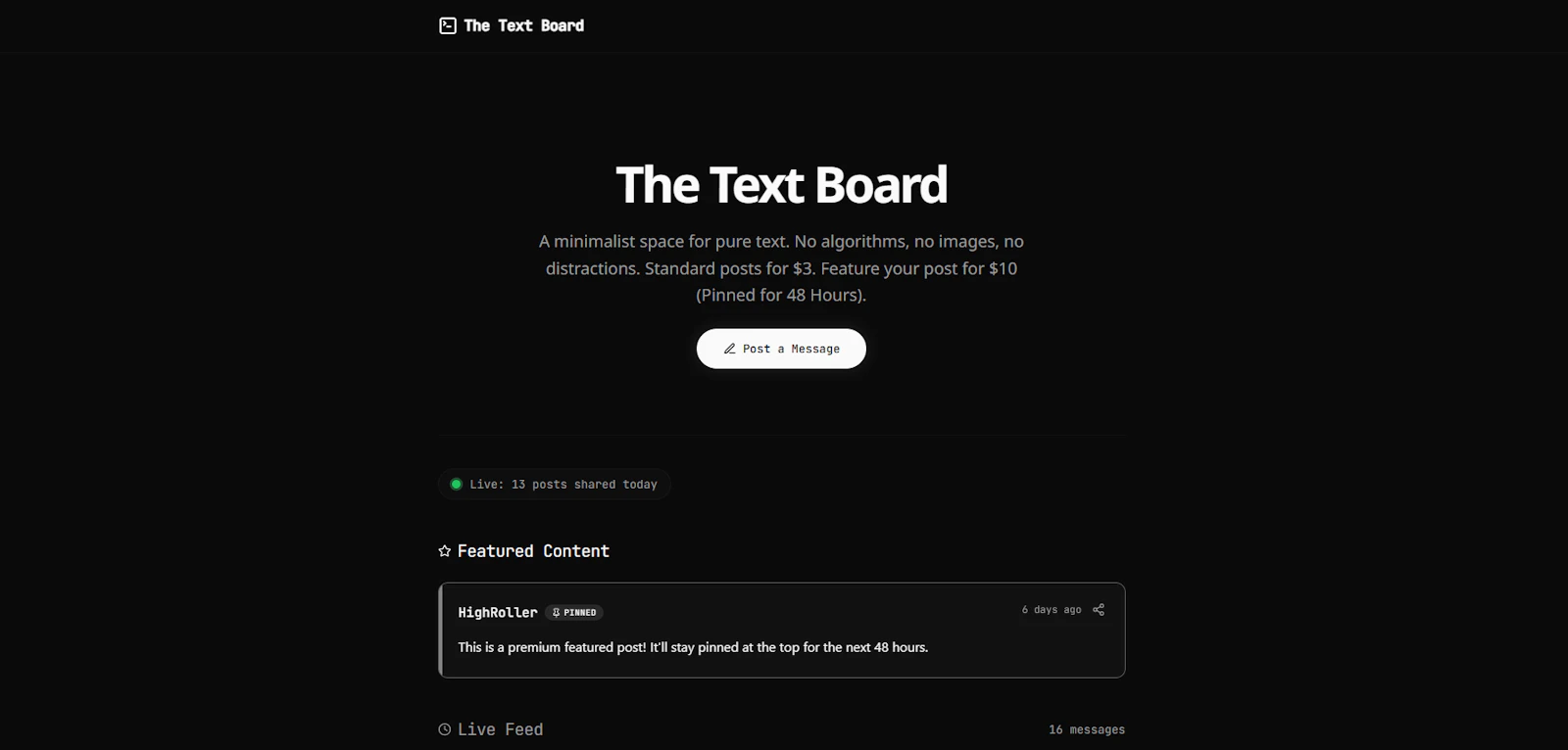 TheTextBoard screenshot 1