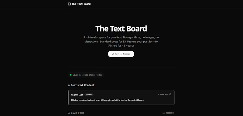 TheTextBoard screenshot 1