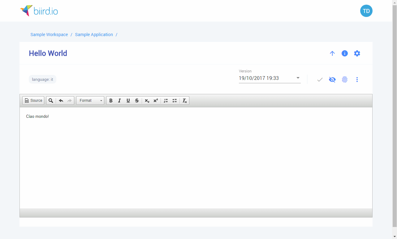 biird.io gallery image