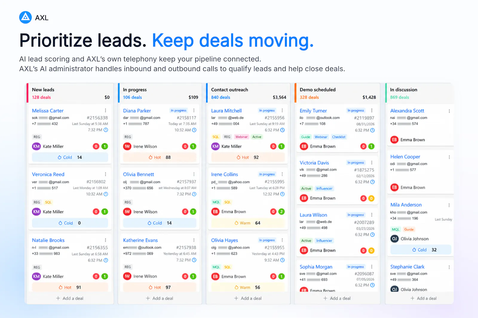 AXL: AI-Native Sales & Marketing OS screenshot 4