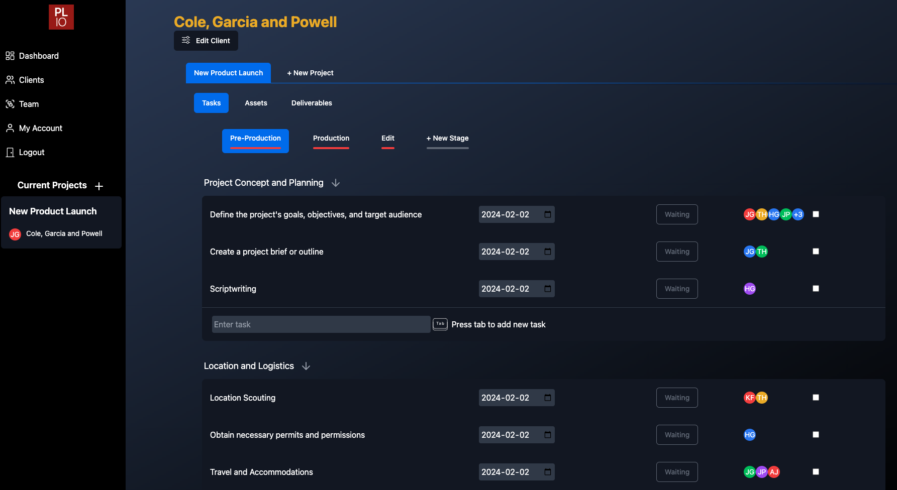 ProjectLine.io