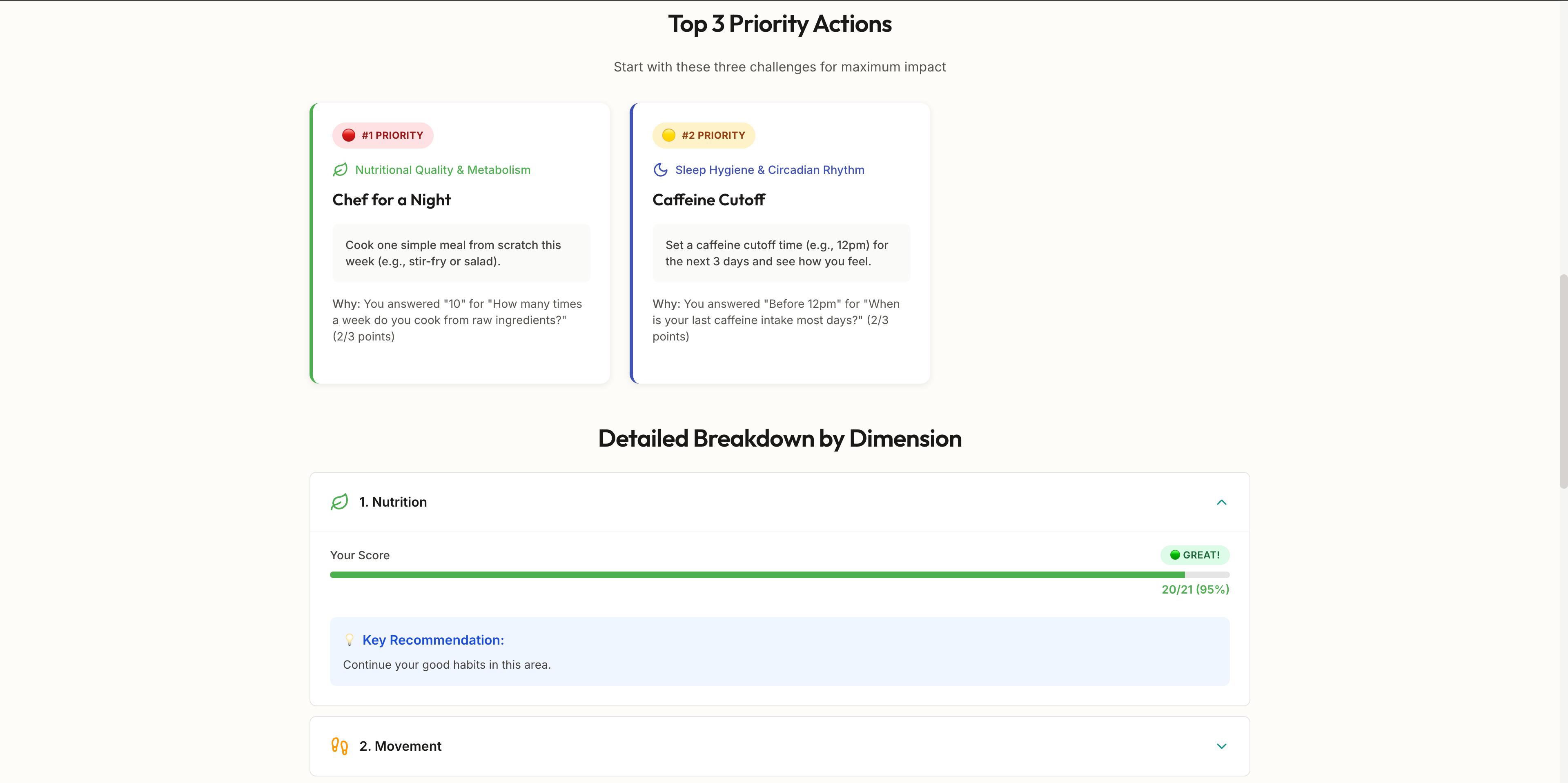 Healthy Choices Quiz gallery image