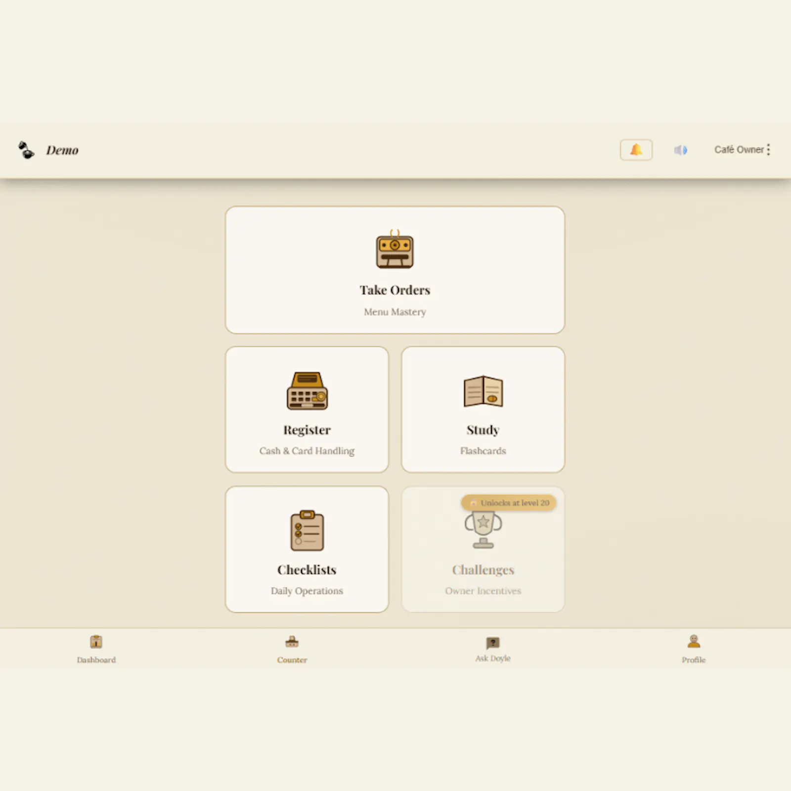 My Barista Trainer — Gamified Training screenshot 2