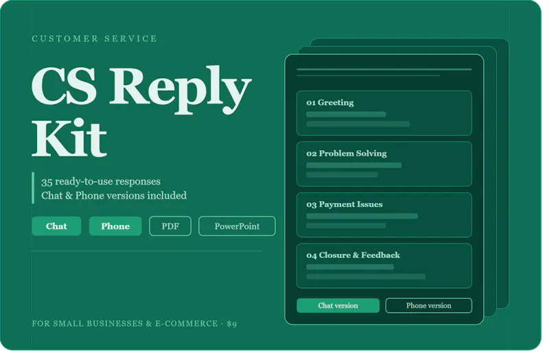 CS Reply Kit screenshot 1