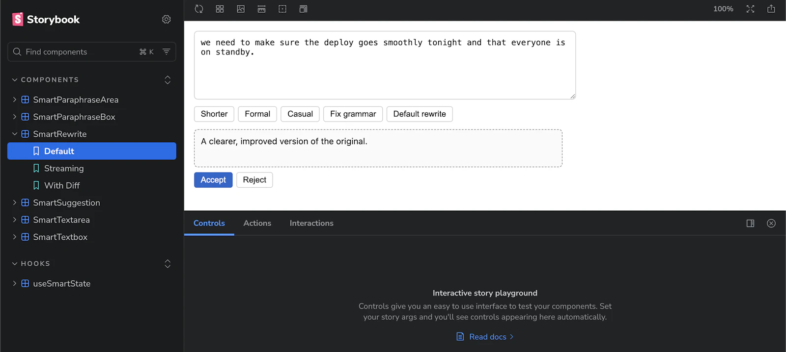 Smart React Components screenshot 3