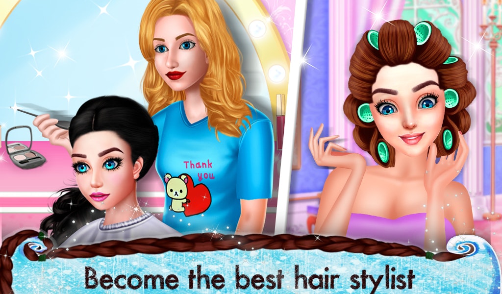 Gorgeous Wedding Bride Hair Do Design Spa Salon gallery image