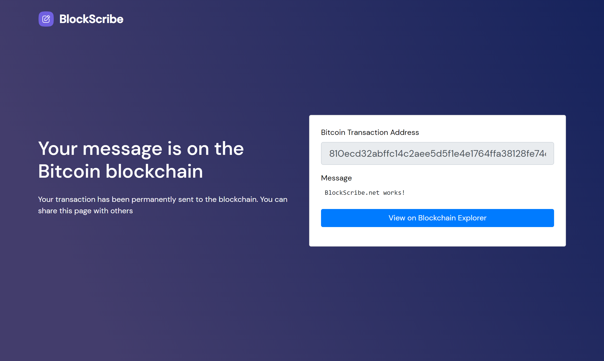 BlockScribe gallery image