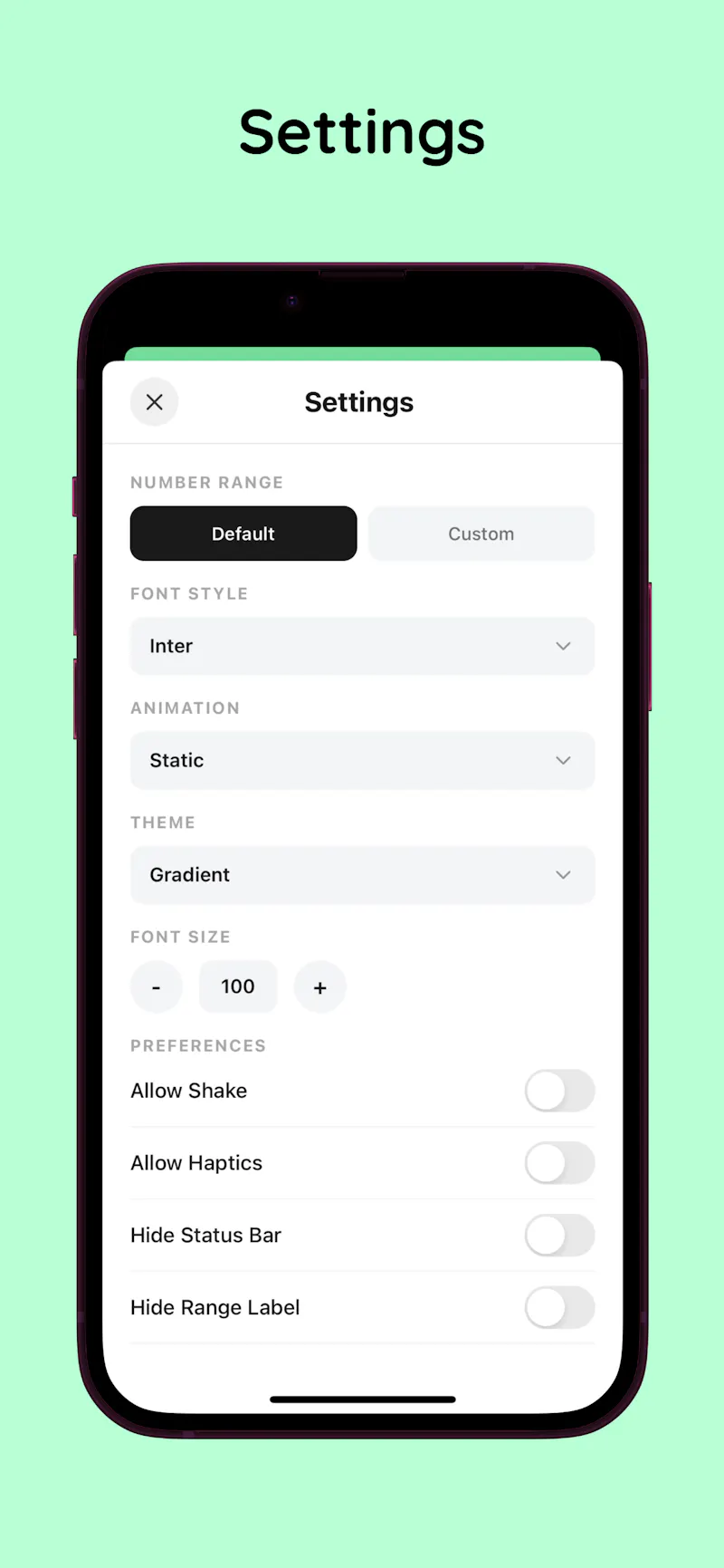 Random Number Generator: RNG+ screenshot 6