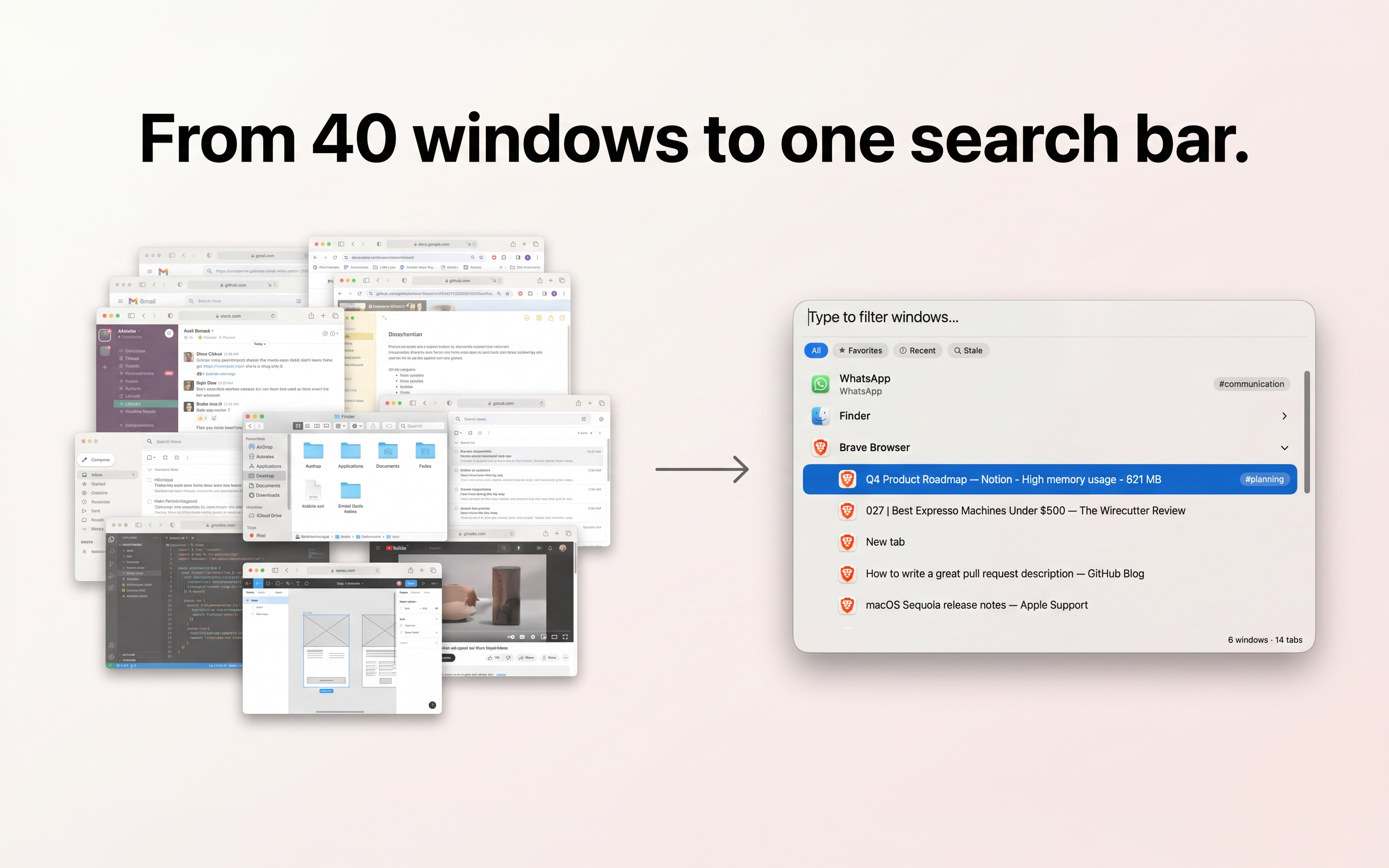 WindowHopper — find any window quickly gallery image