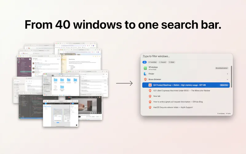 WindowHopper — find any window quickly screenshot 4