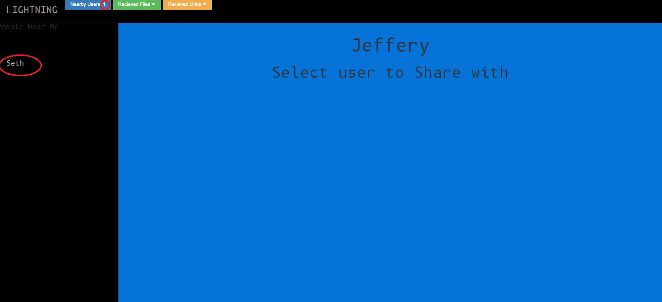 LightningShare gallery image