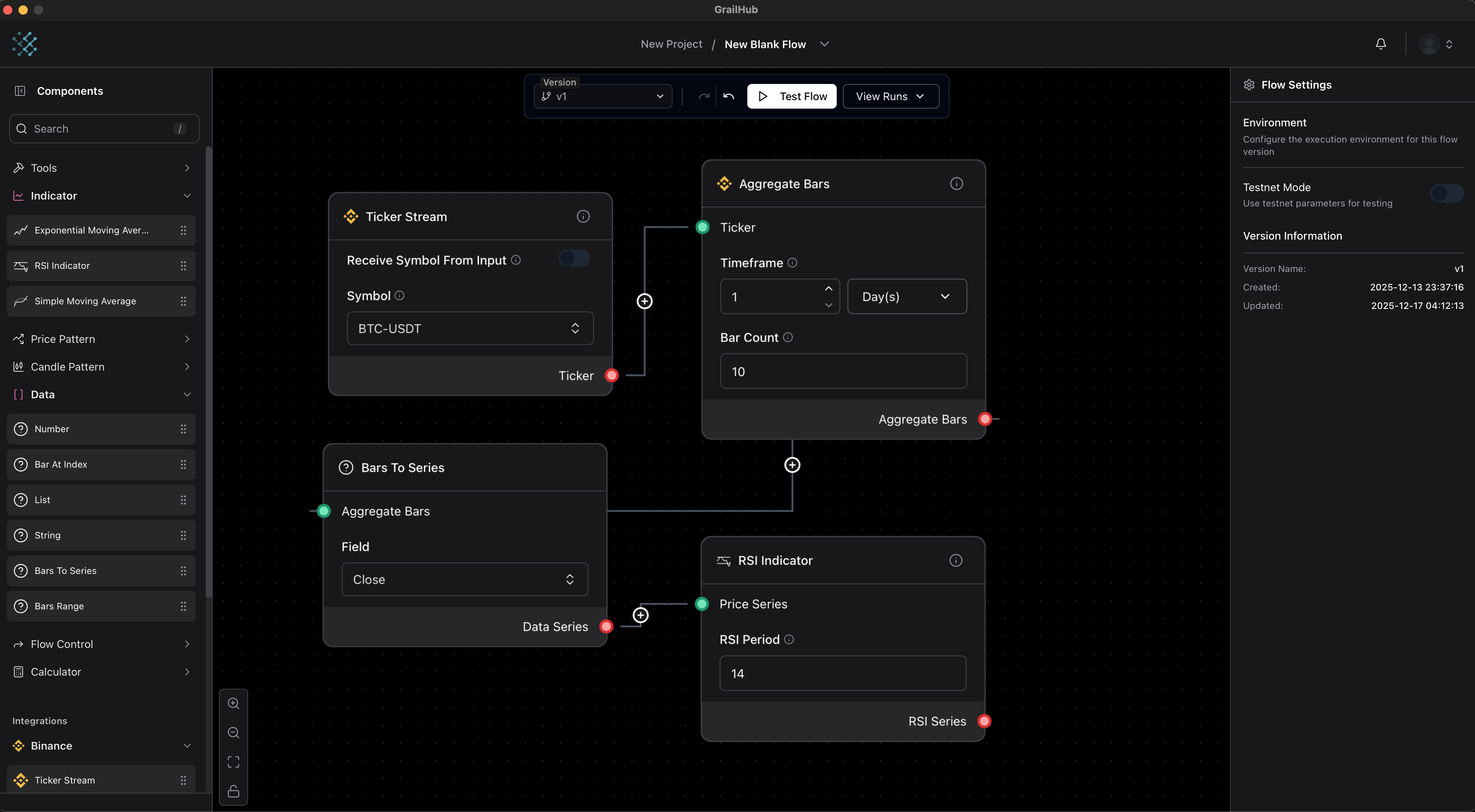 GrailHub - Main product screenshot demonstrating key features and user interface