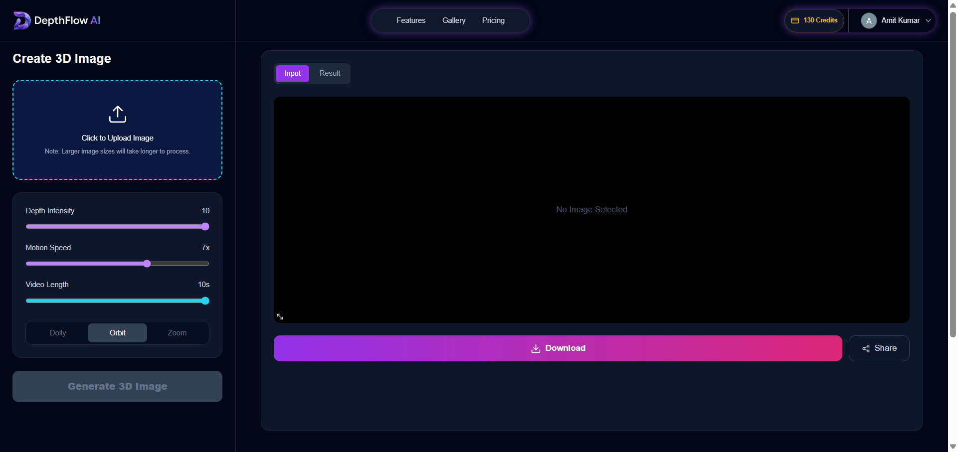 Depthflow AI gallery image