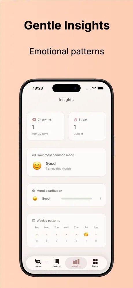 Serenia - Calm & Care - Screenshot 3 showing product features and functionality
