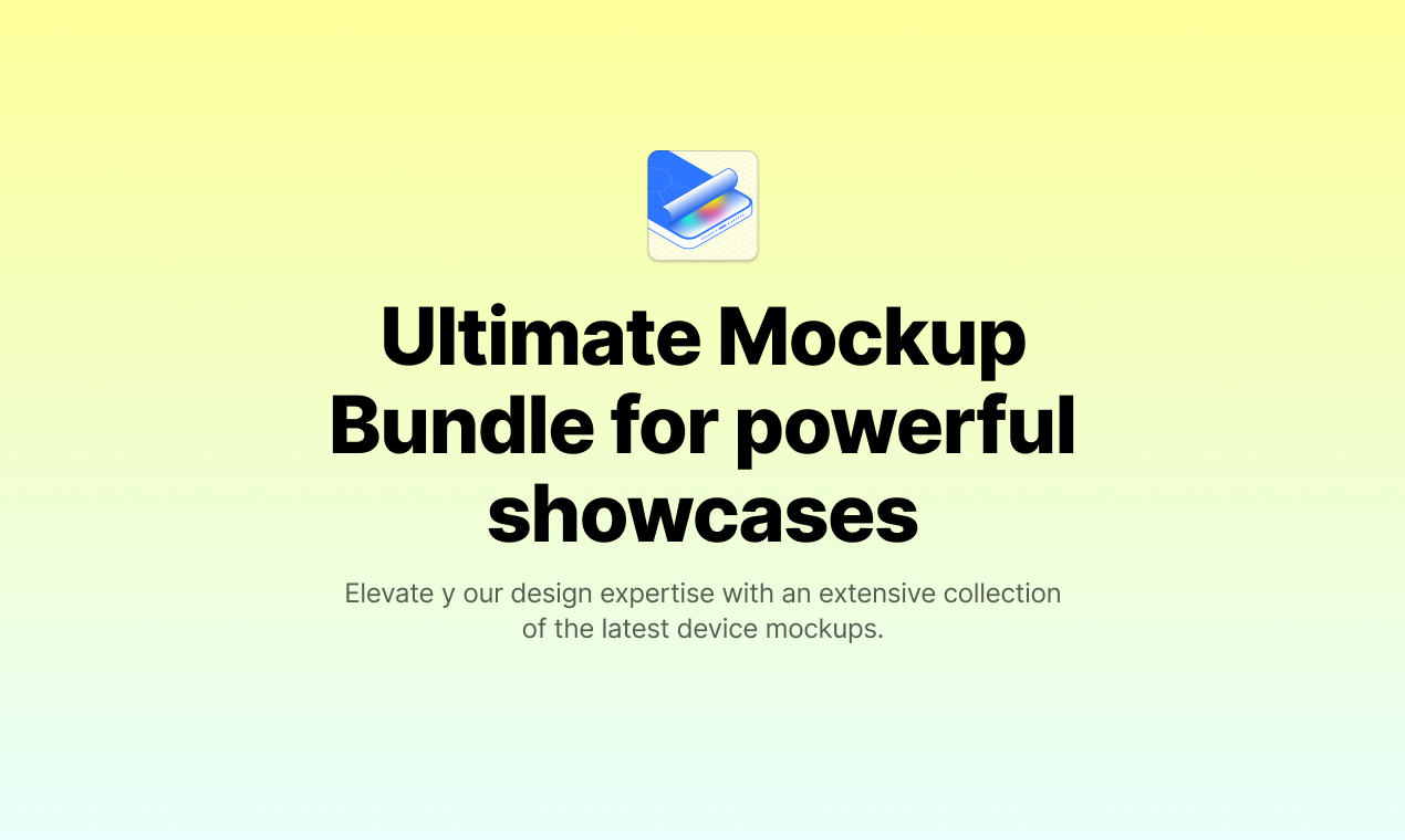 startuptile Mockup Bundle-96 latest and most sought-after mockups in a single bundle