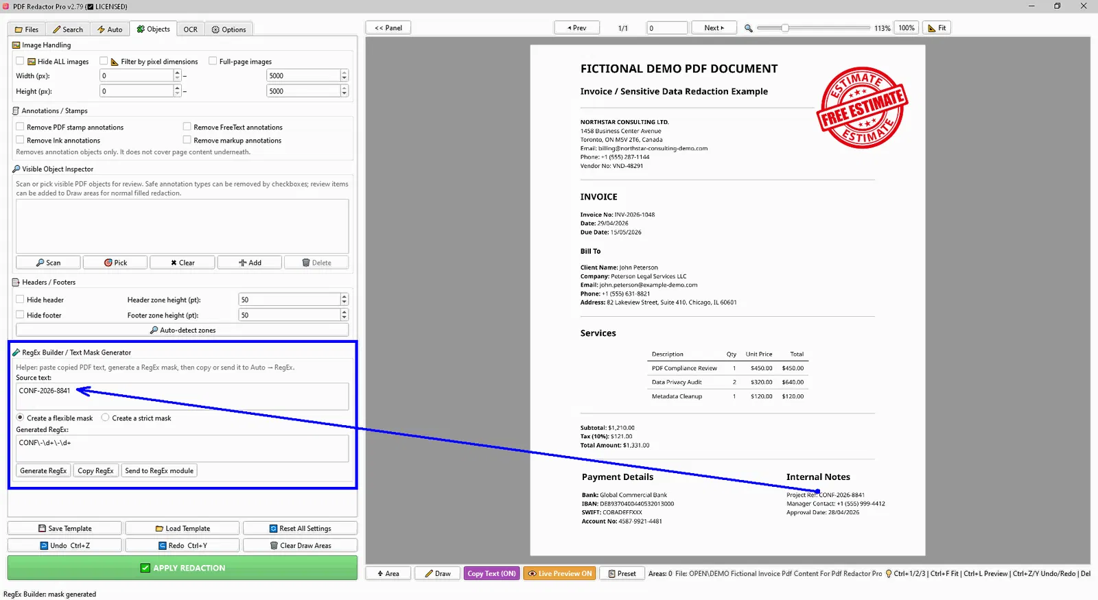 PDF Redactor Pro screenshot 13