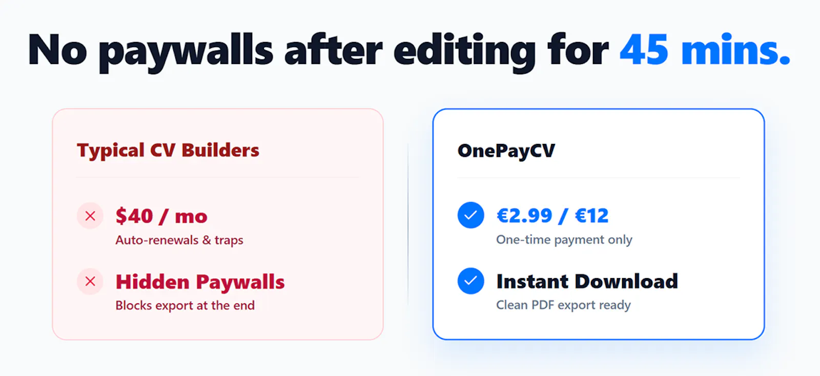 OnePayCV screenshot 4
