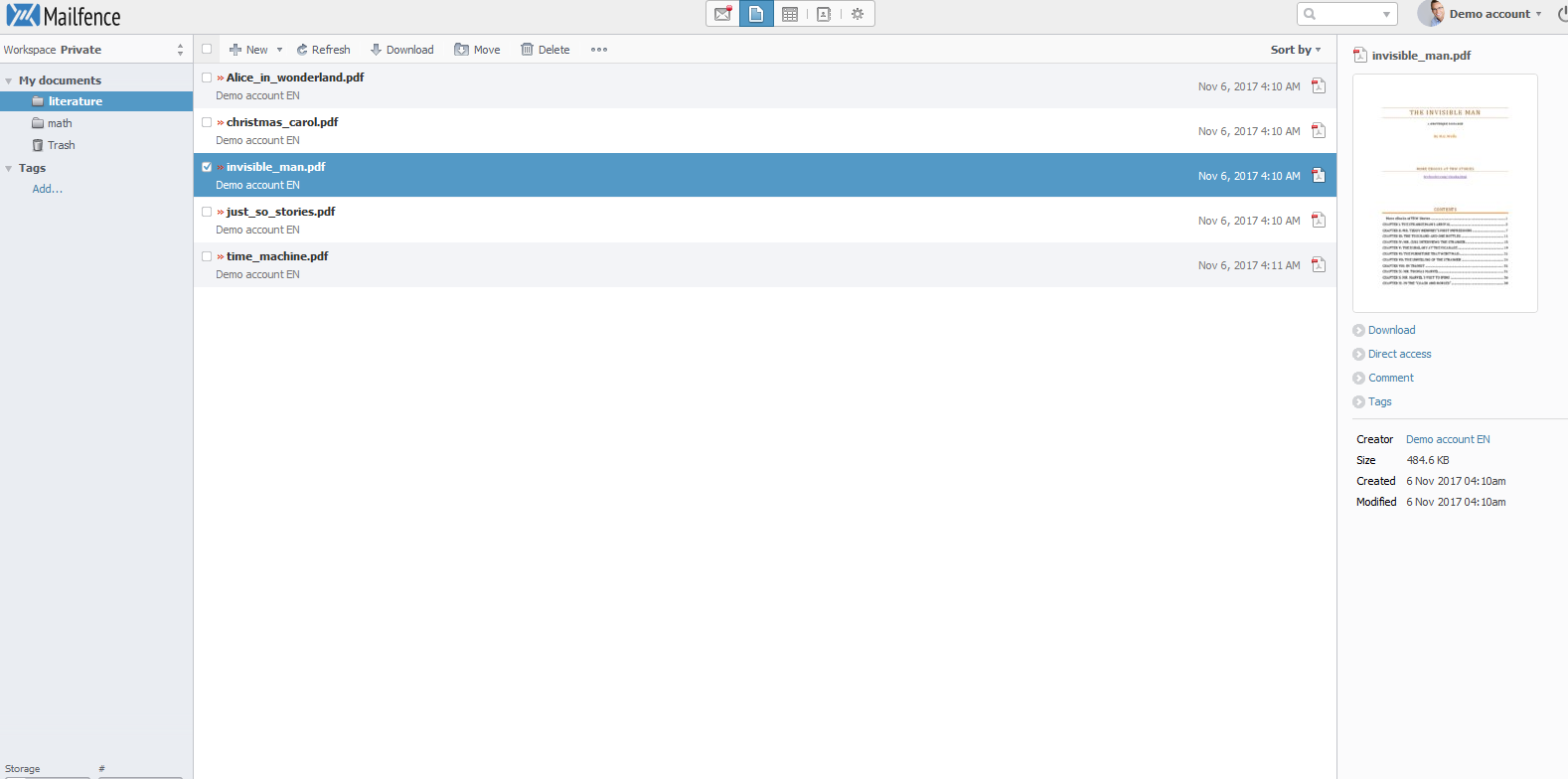 Mailfence secure and private email gallery image