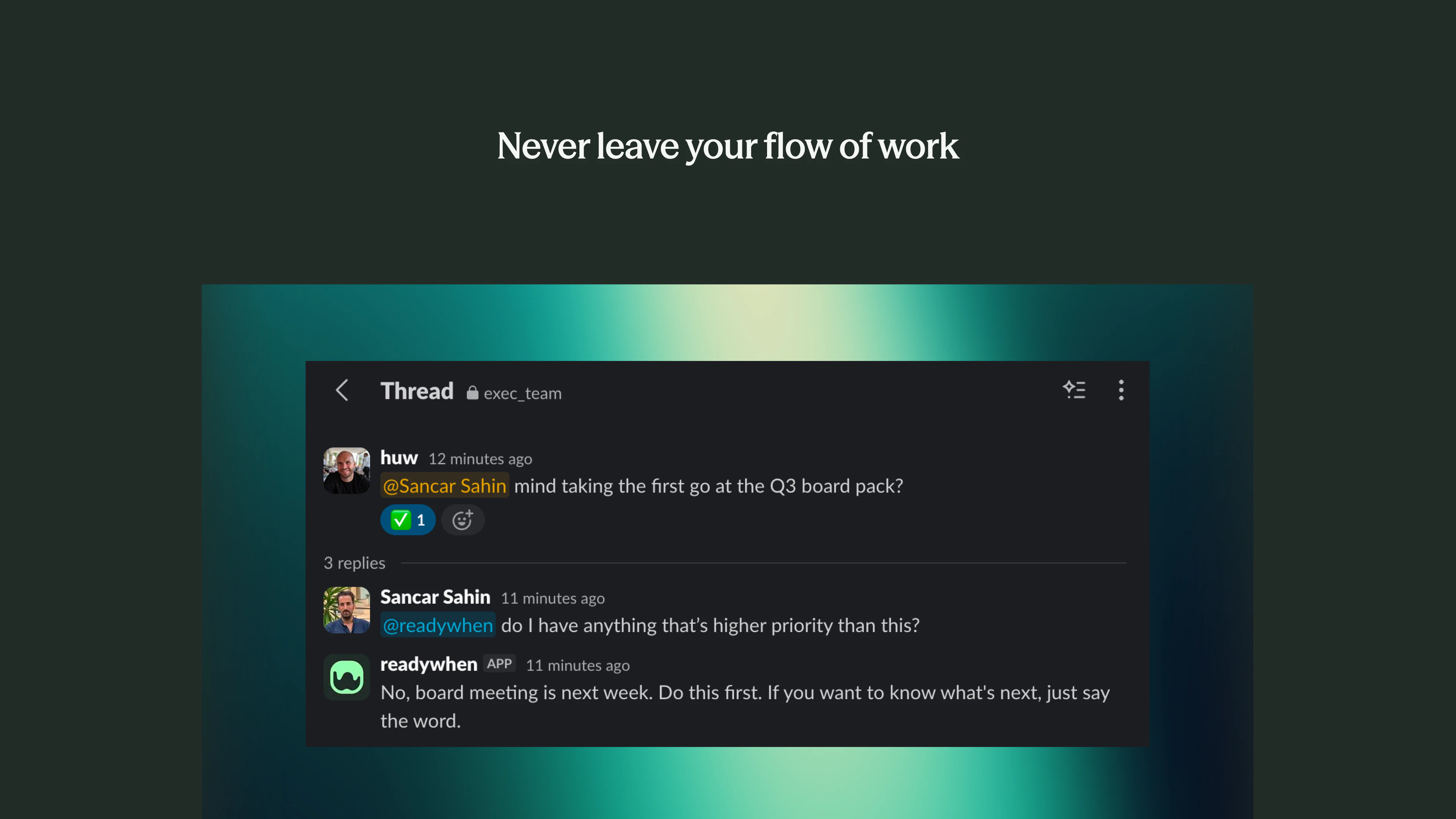 readywhen screenshot 5