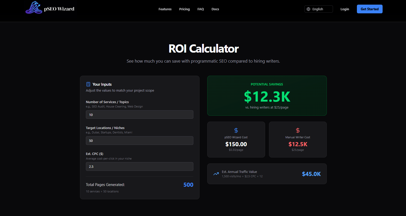 pSEO Wizard gallery image