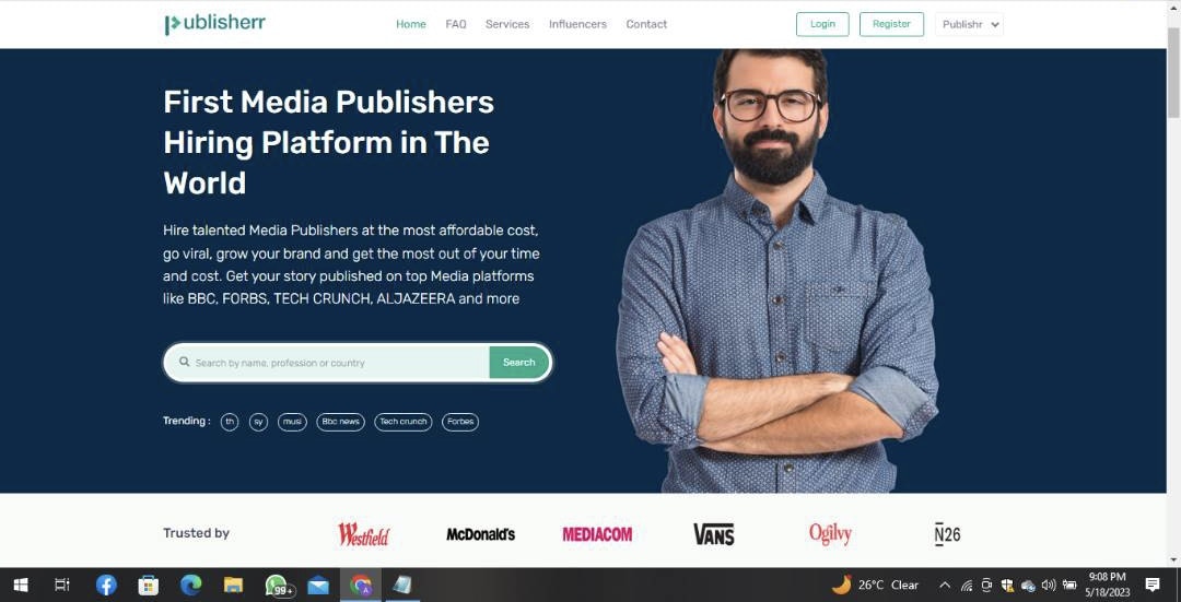Verlag - Plattform, um Unternehmen mit Top -Medienverlage zu verbinden. Medien 1