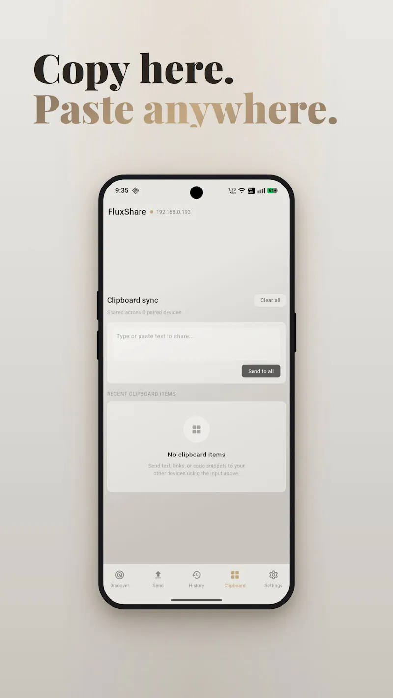 FluxShare: Local File Transfer screenshot 3