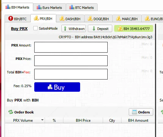 BitEx - CryptoExchange