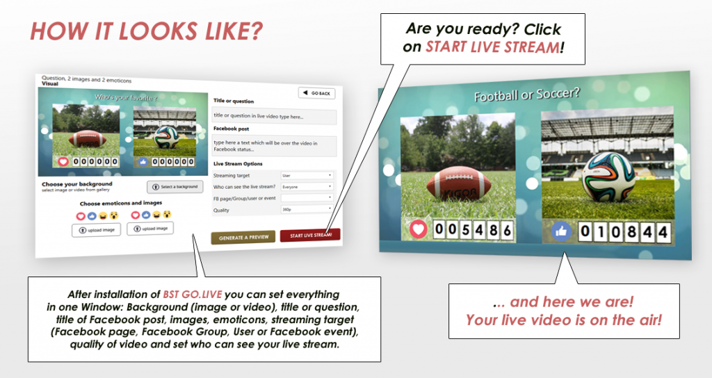 Facebook Pool Generator gallery image