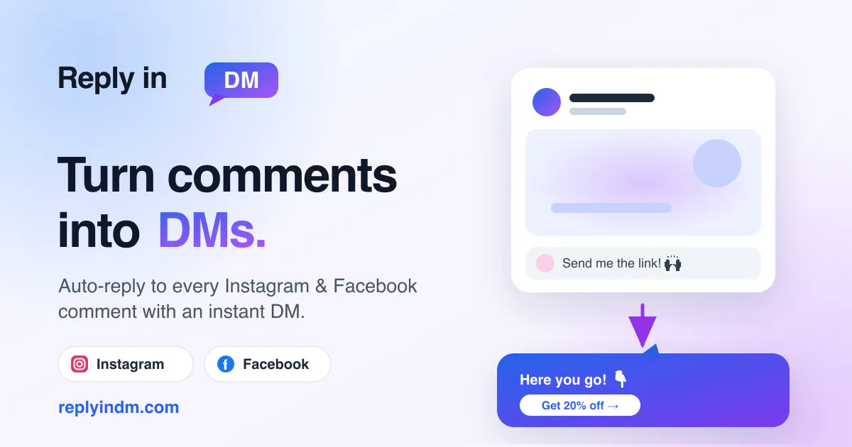 Reply in DM gallery image