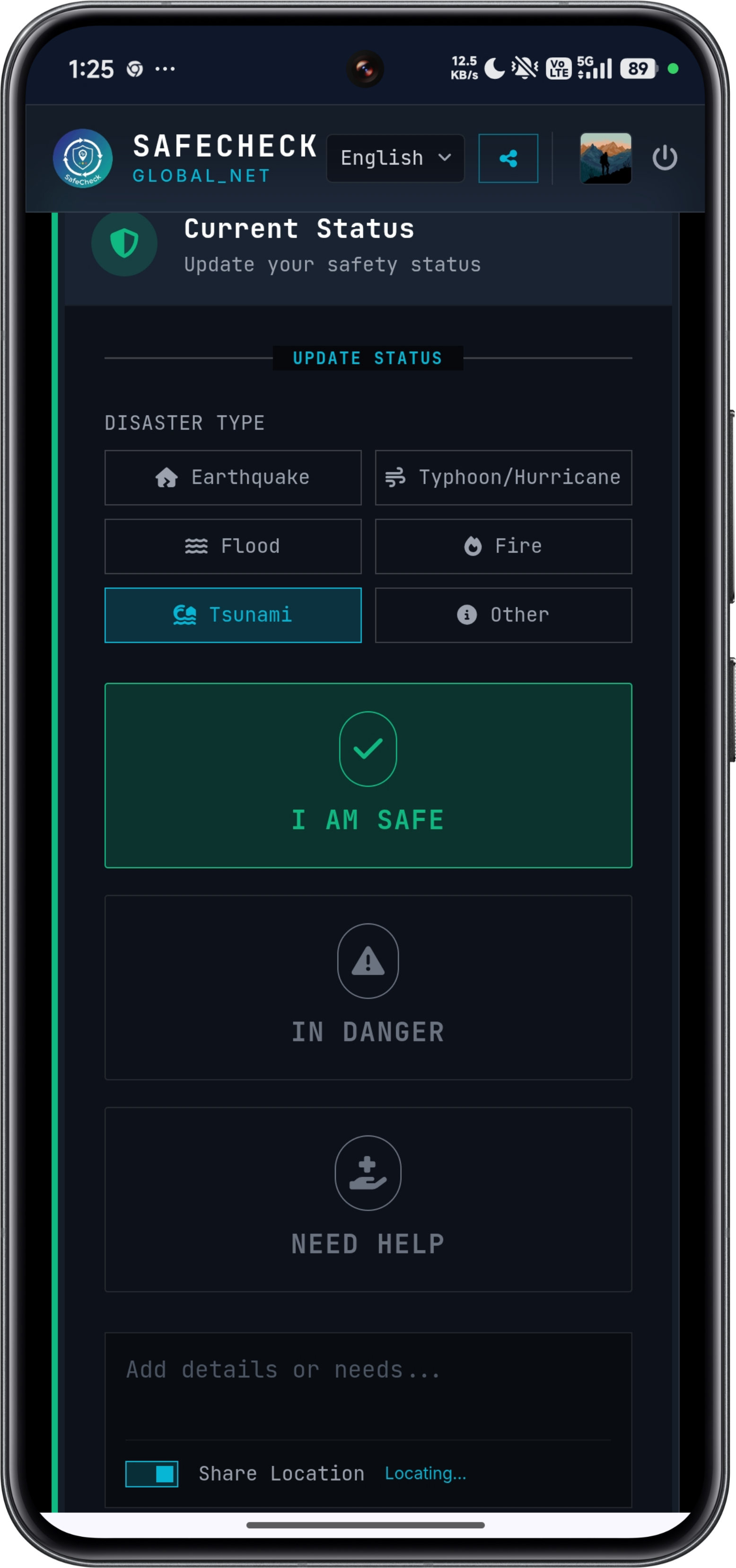 SafeCheck: Instant Safety Reporting - Screenshot 3 showing product features and functionality