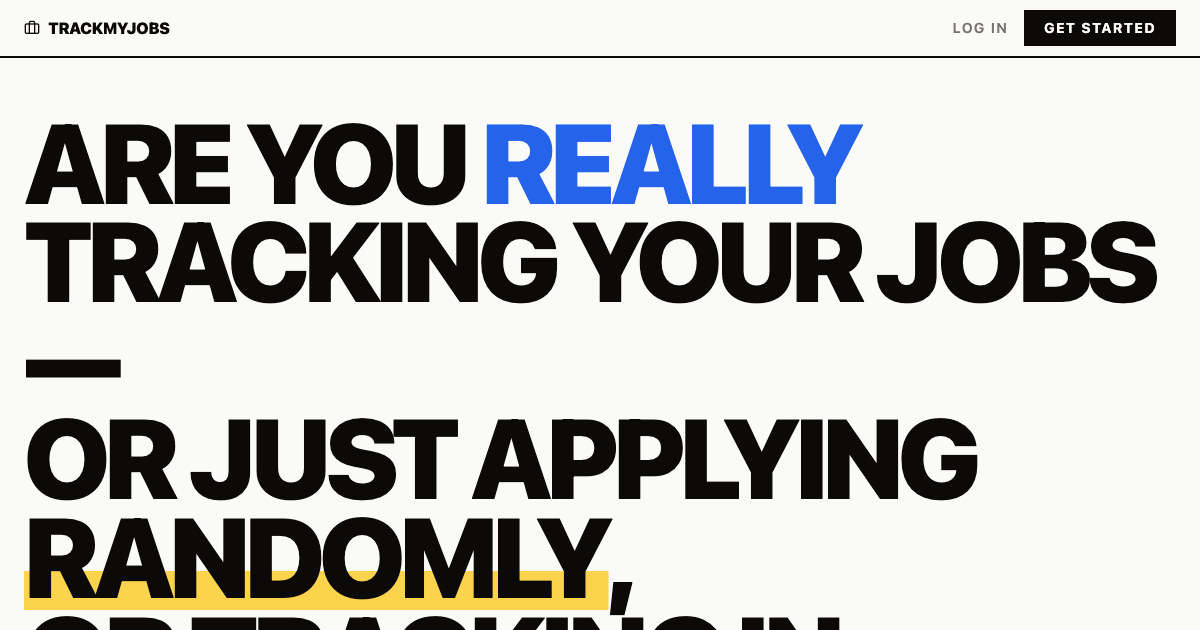 TrackMyJobs gallery image