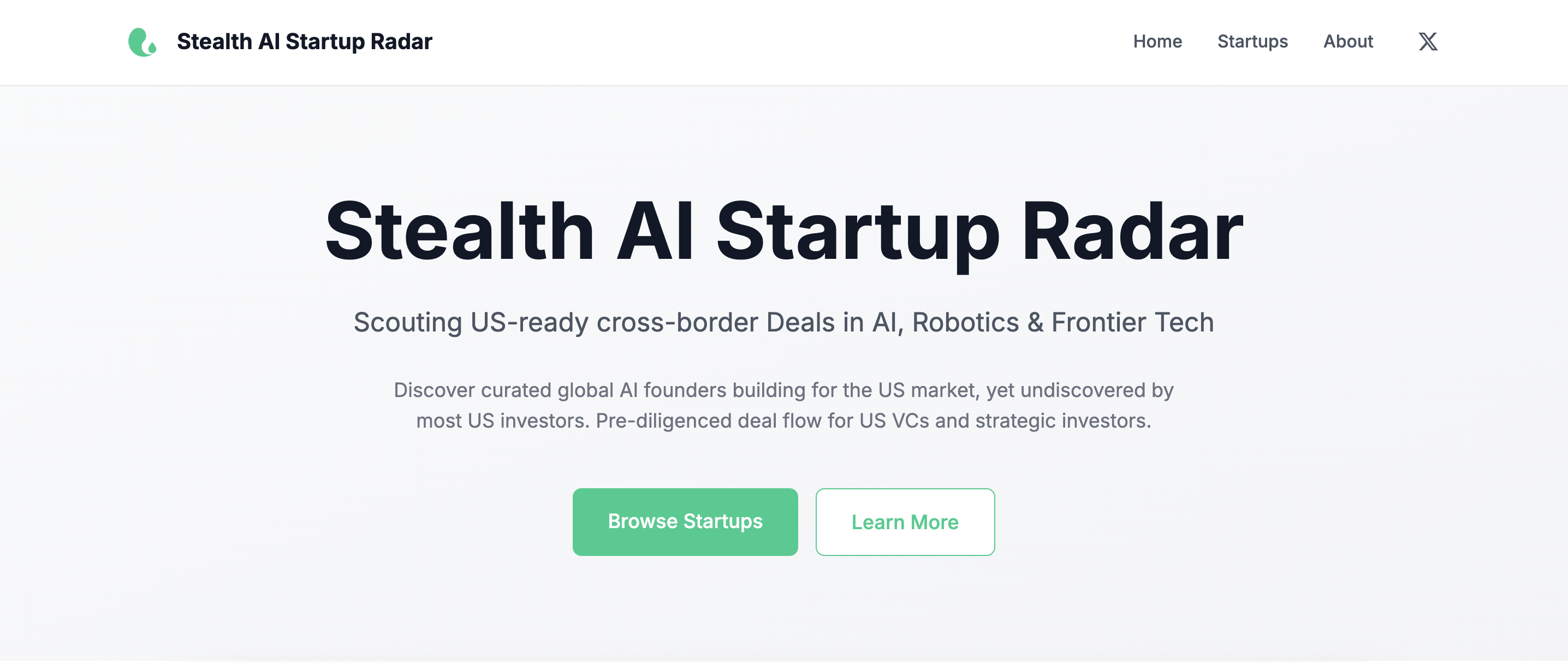Stealth AI Startup Radar gallery image