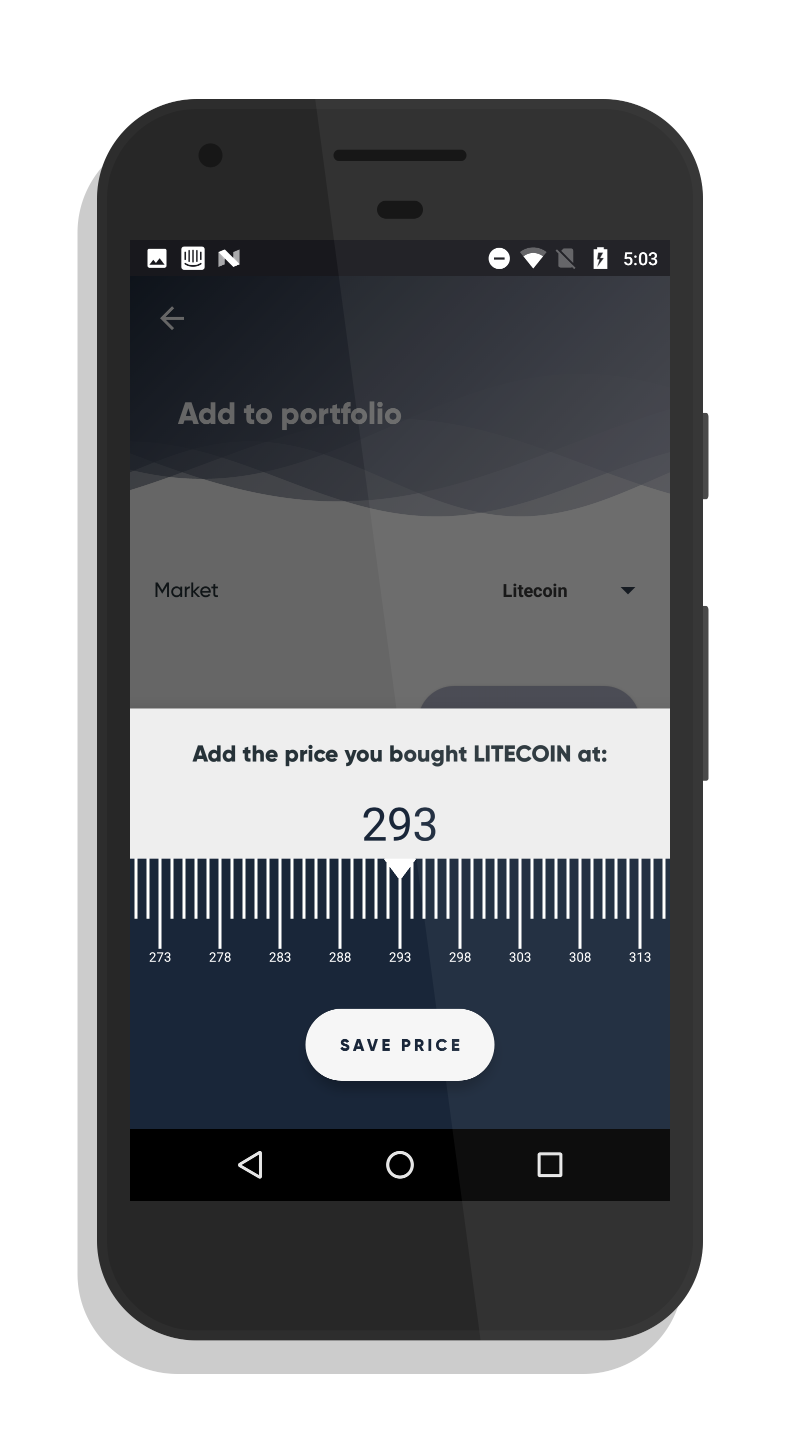 Crypto Rain - Portfolio, prices, track your crypto assets gallery image