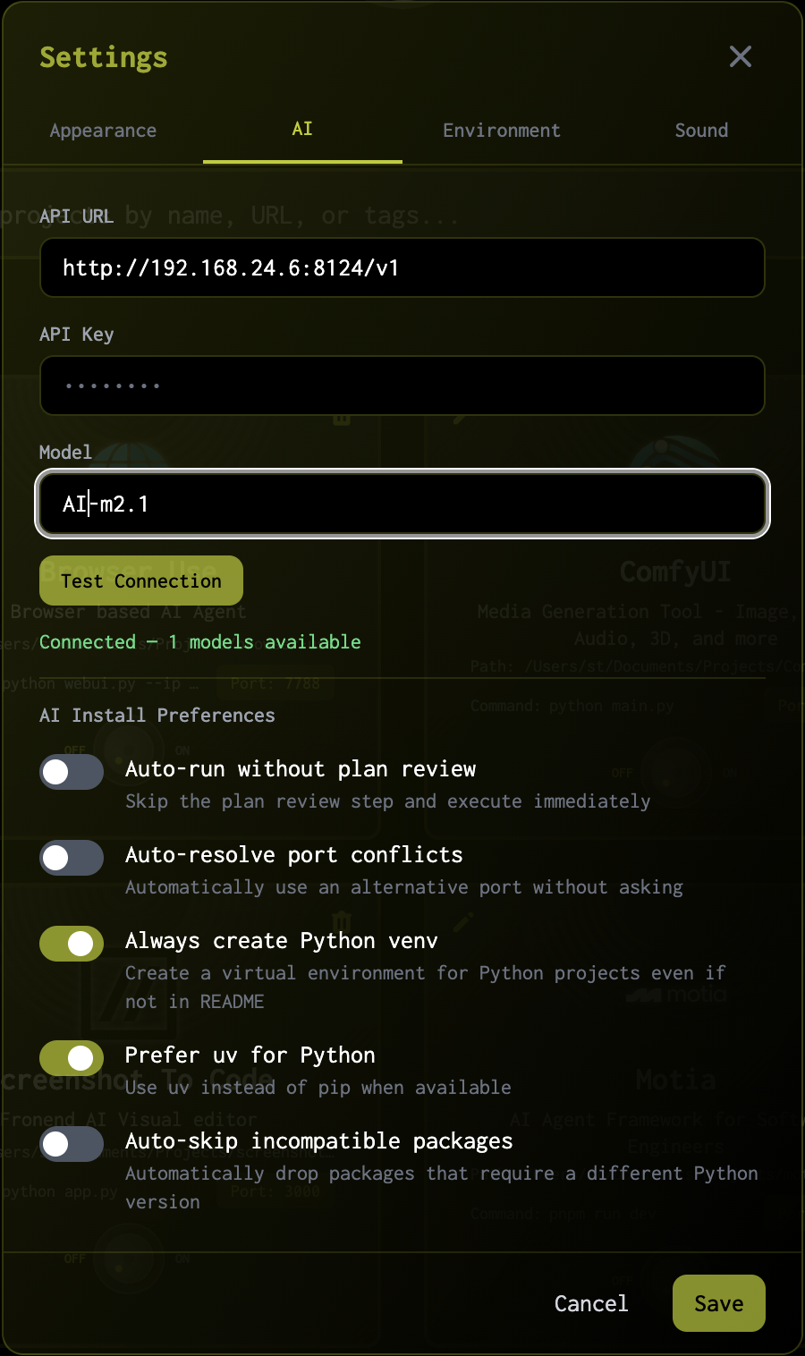 LP Player — Local Project Player - Screenshot 3 showing product features and functionality