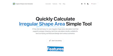 Irregular Shapes Area Calculator gallery image
