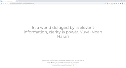 WisdomQuotes.com Chrome Extension gallery image