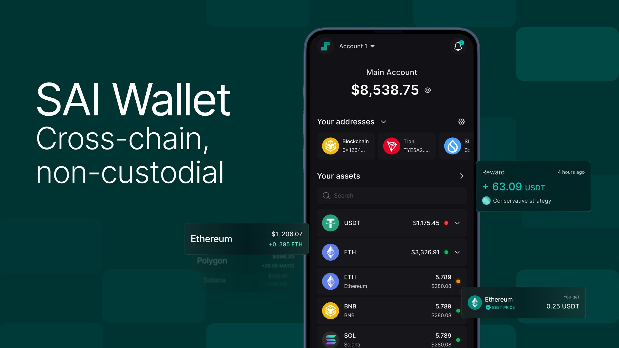 SAI Wallet gallery image