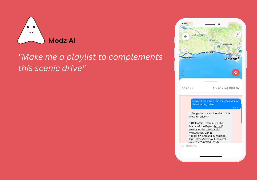 MODZ AI - Если у Google Maps был компаньон ИИ медиа 2