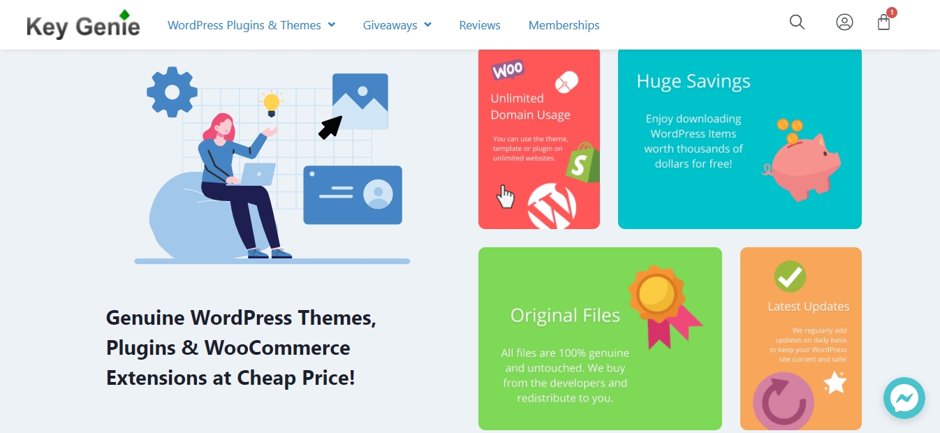 Keygenie - WordPress Plugins & Themes gallery image