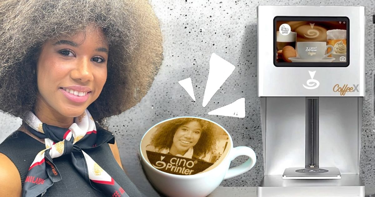 Impresora cino - Máquina de arte de latte |impresora de café |fábrica media 2