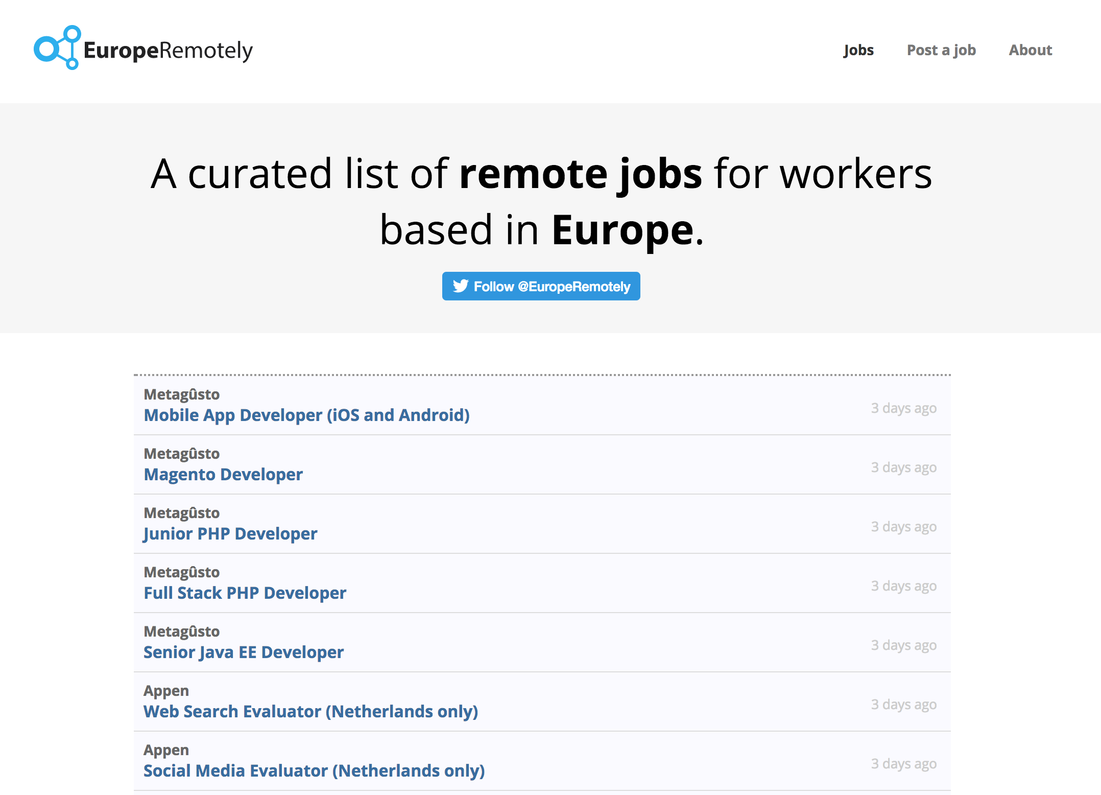 Europe Remotely gallery image