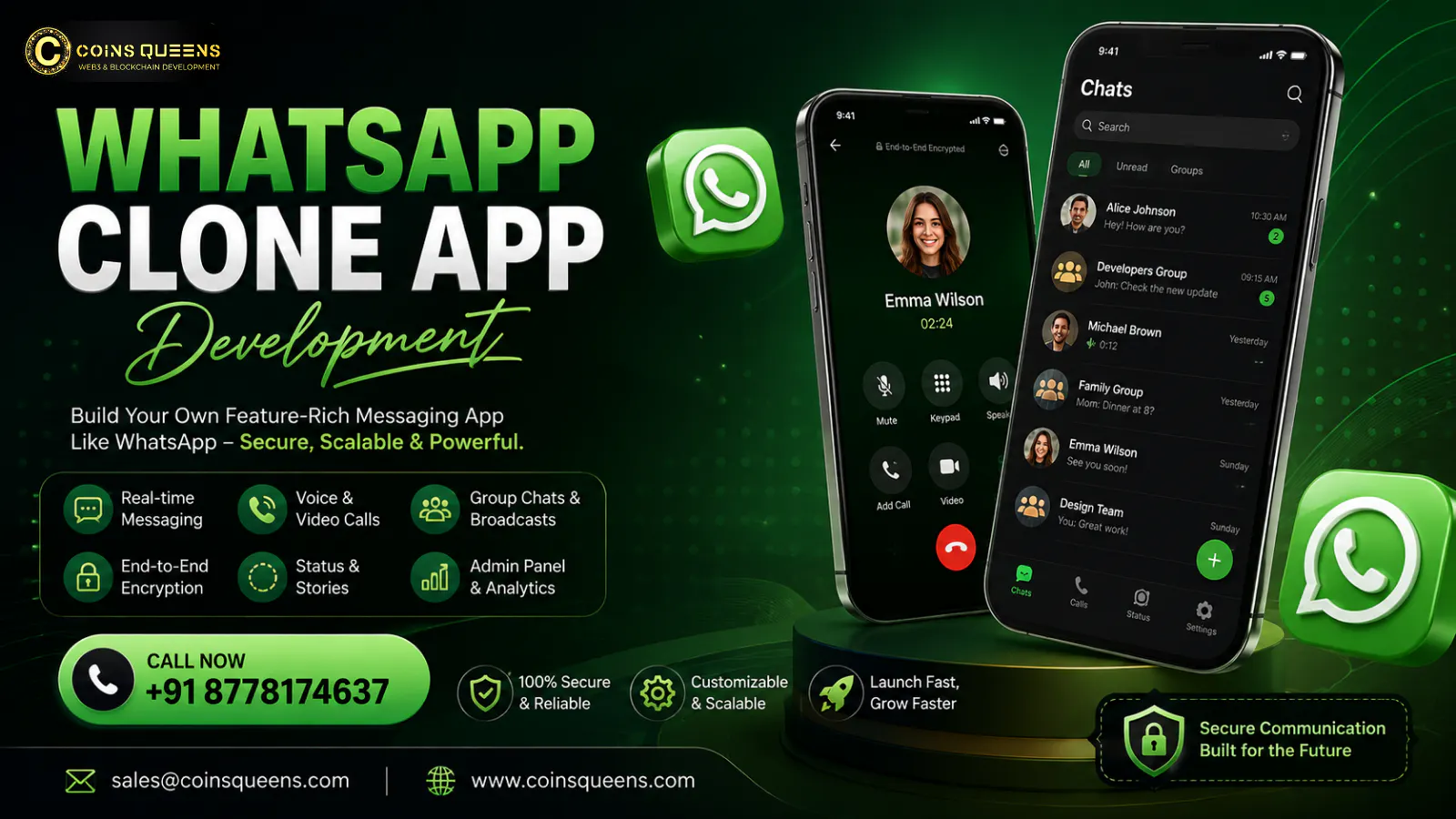 Whatsapp Clone App Development gallery image