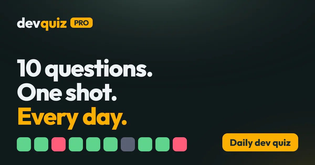 DevQuiz Pro gallery image