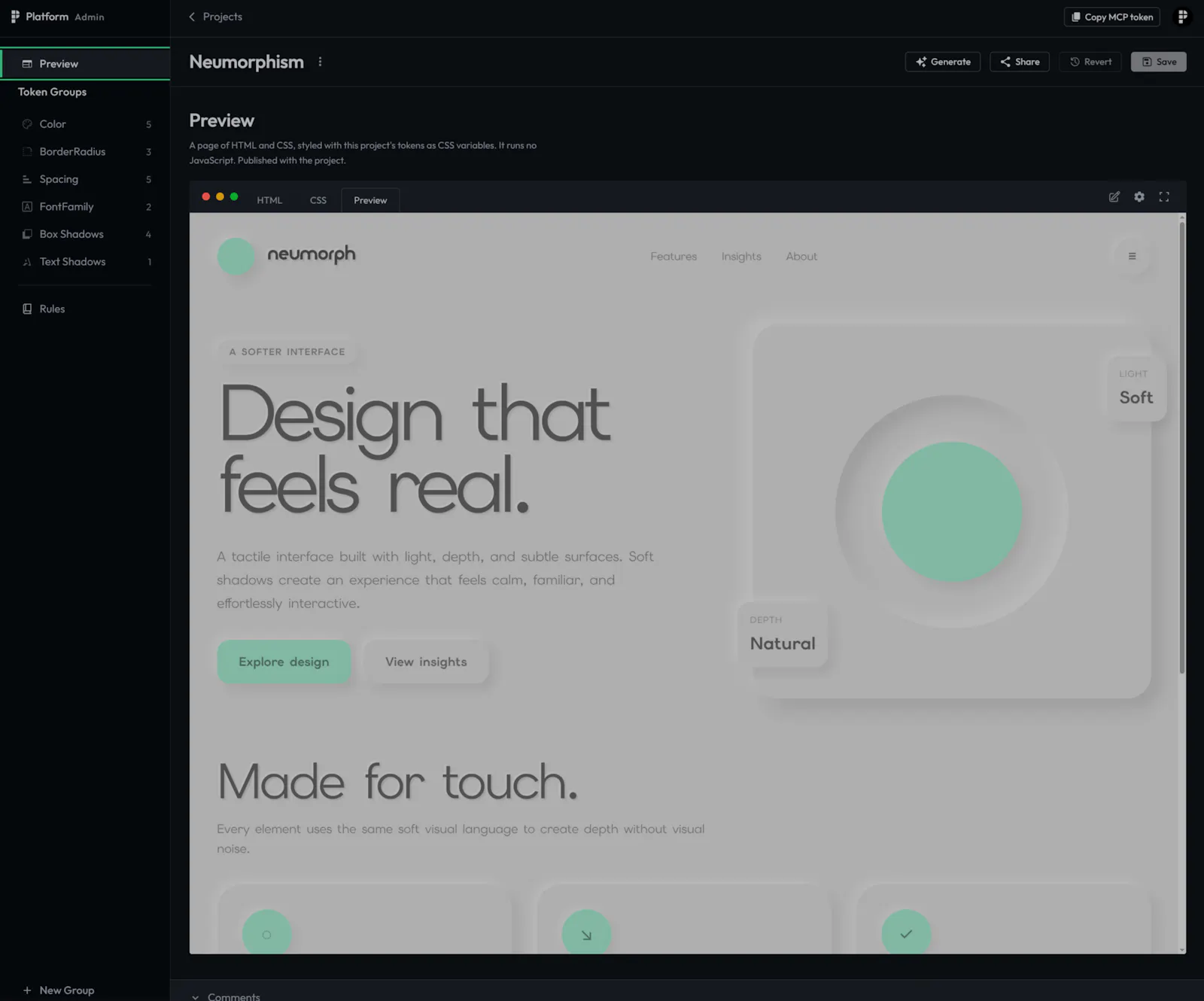 Platform Design System screenshot 5