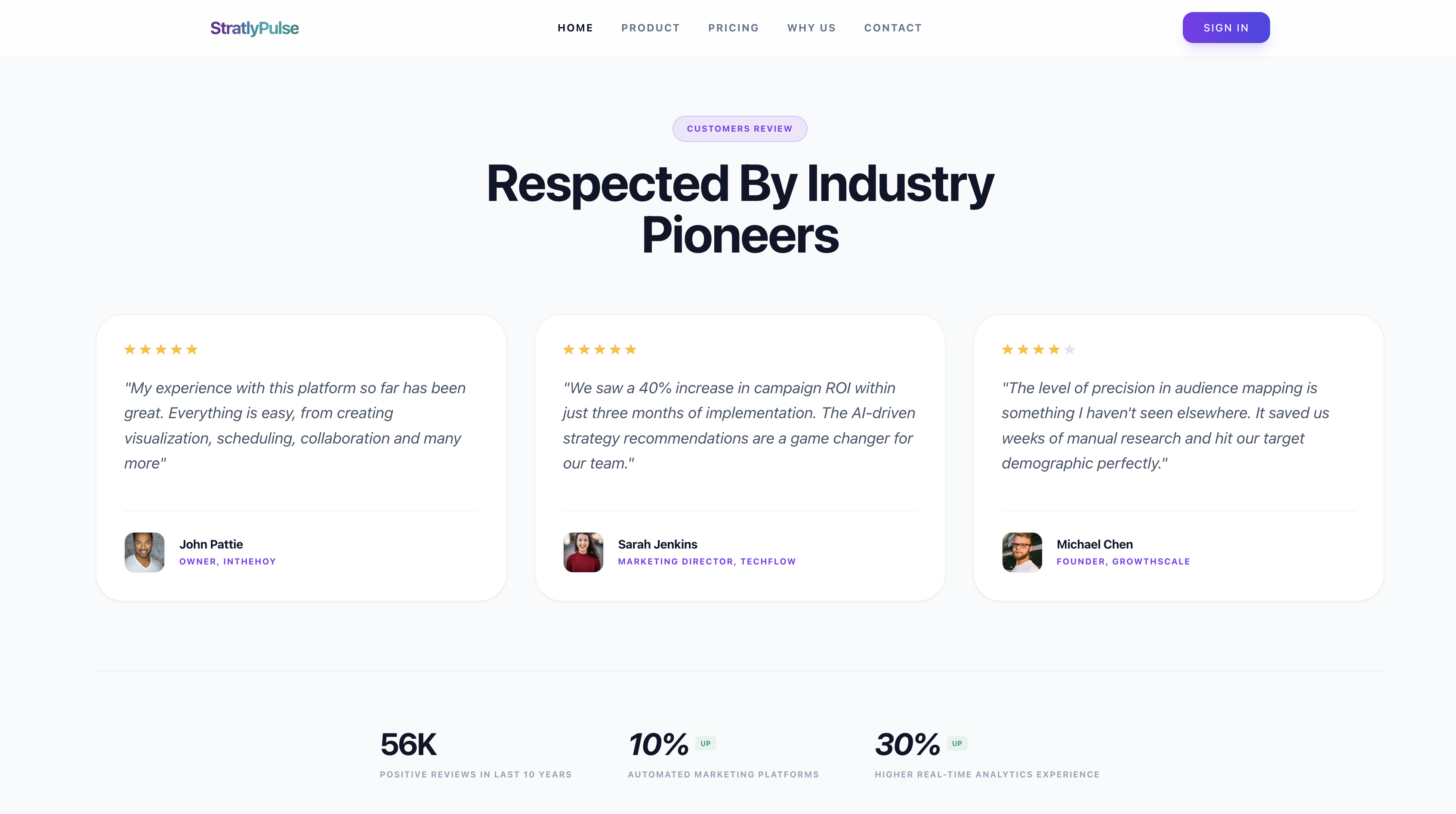 StratlyPulse gallery image