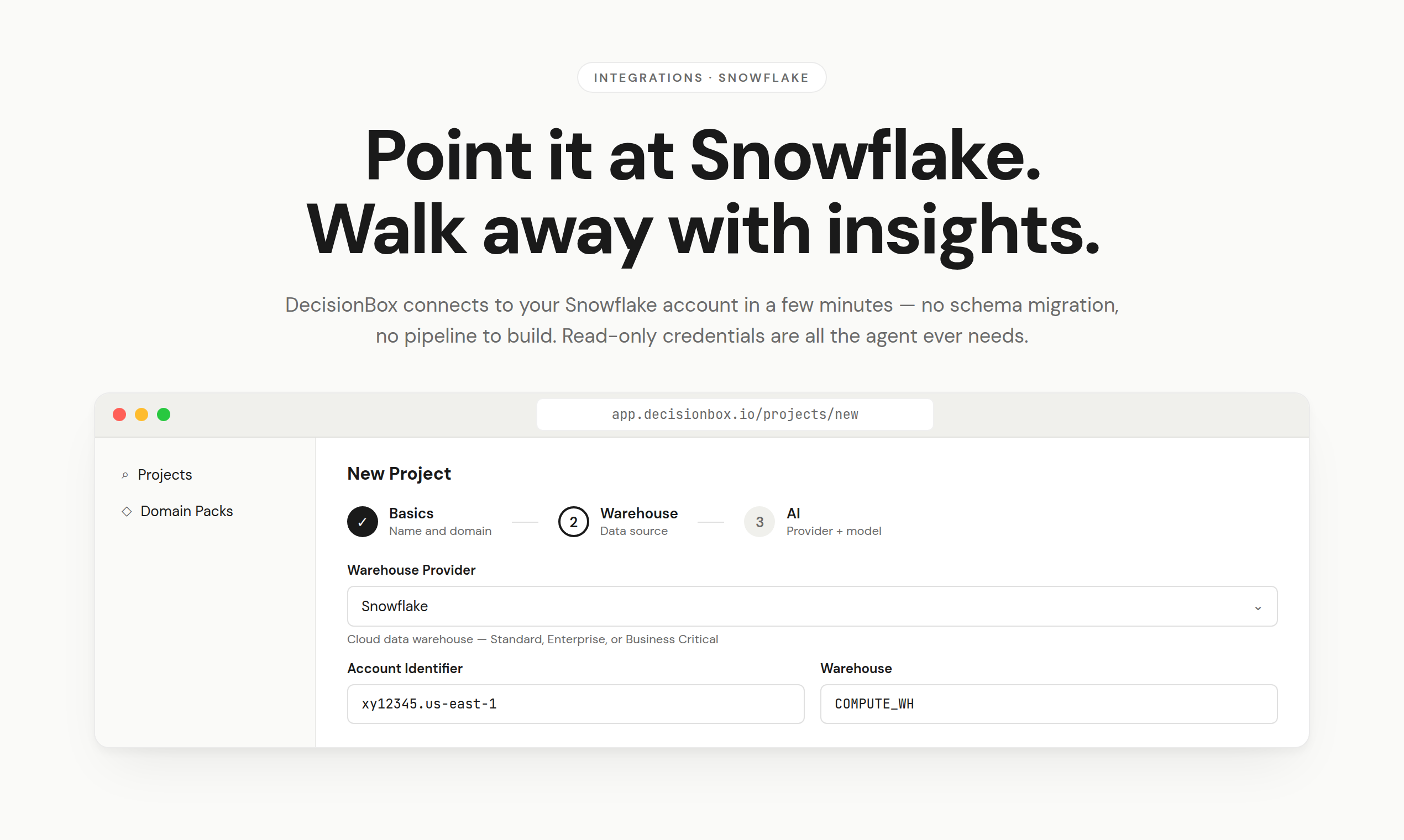 DecisionBox for Snowflake gallery image